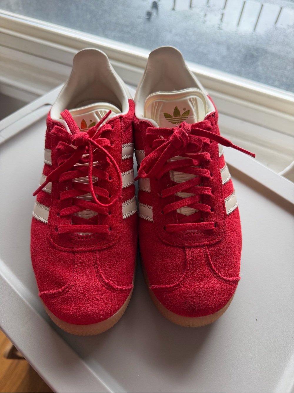 adidas Red Suede Gazelle